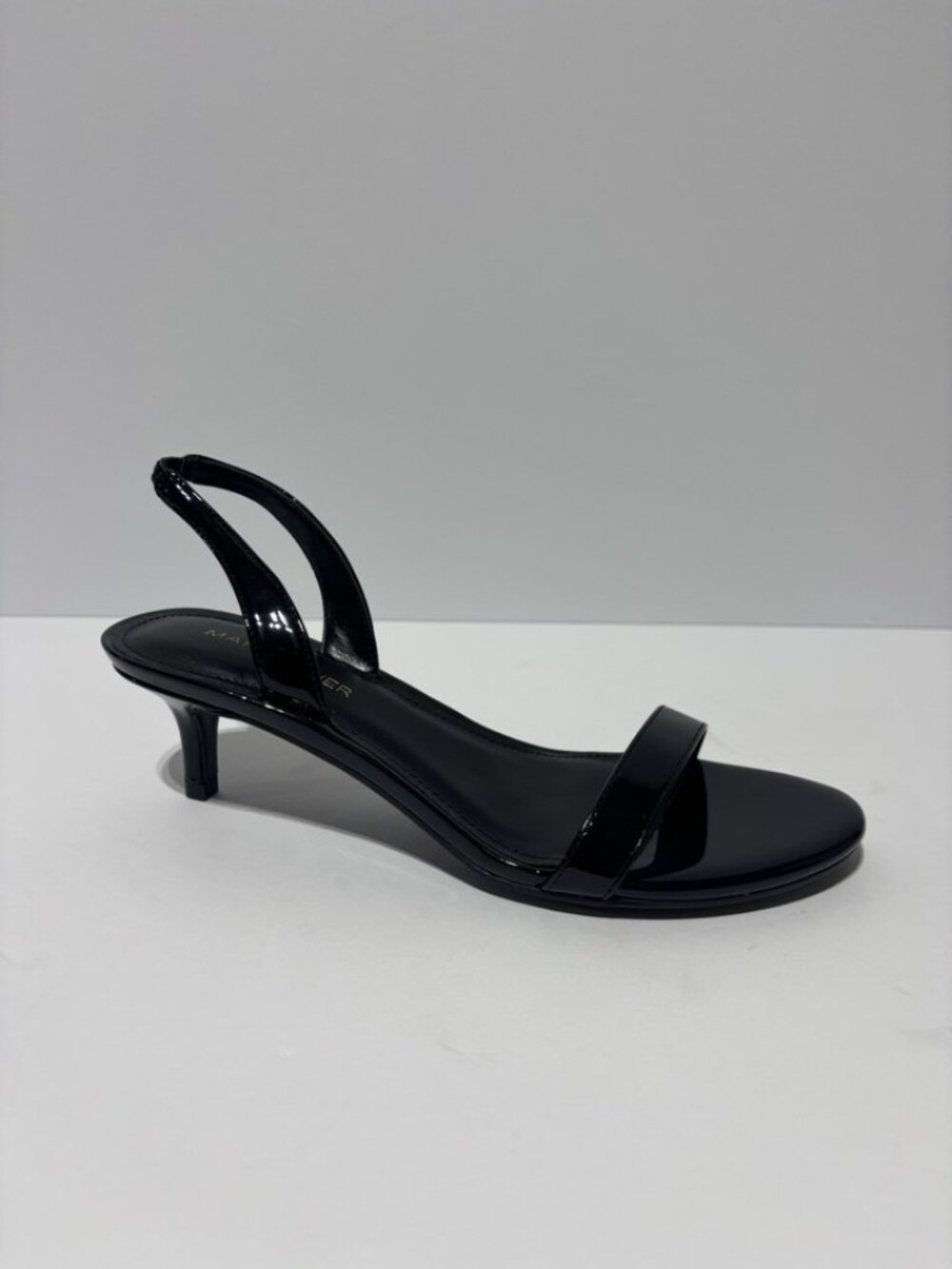 Marc Fisher Women’s Salla Black Slingback Sandals, Size 6.5 M